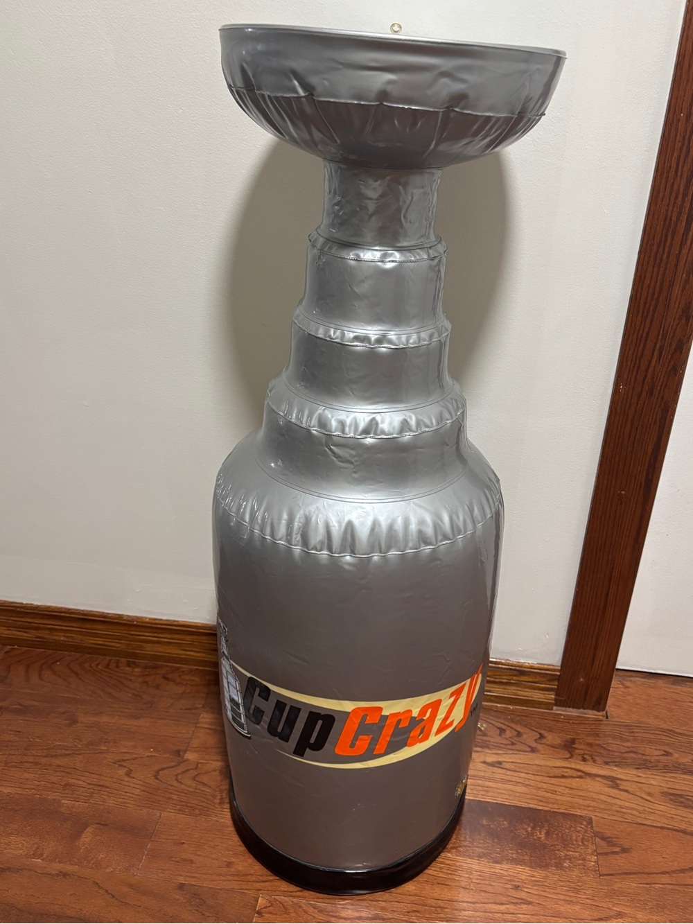 2001 NHL Stanley Cup Inflatable Table Hockey Labatt Blue Cup Crazy 3ft *PLS READ
